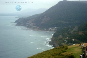Sea Cliff Bridge and Bald Hill, NSW