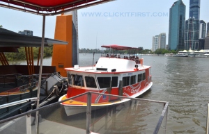 View of Brisbane City from the Ferry